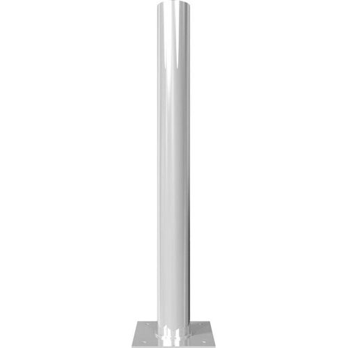 Schake Stahlrohrpoller neigbar aus Stahlrohr verzinkt Ø152x3,2mm mit Dübelplatte 1500mm Gesamtlänge