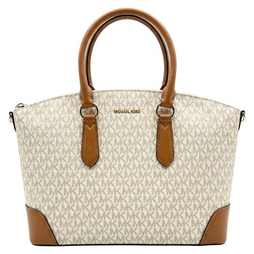 MICHAEL KORS MURPHY LG EW DOME SATCHE Weiß
