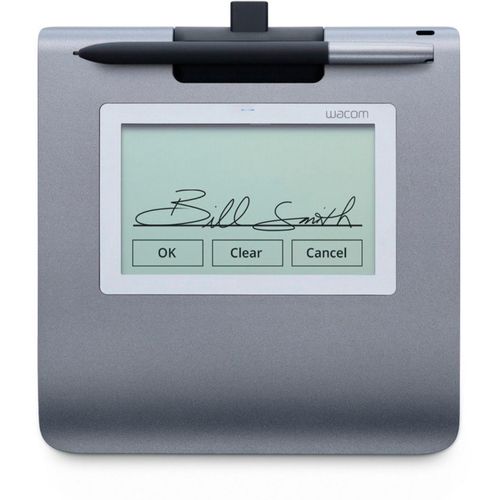 Wacom STU-430, 11,4 cm (4.5"), 320 x 200 Pixel, 96 x 60 mm, F-STN, Electro-Magnetic Resonance (EMR), Grau