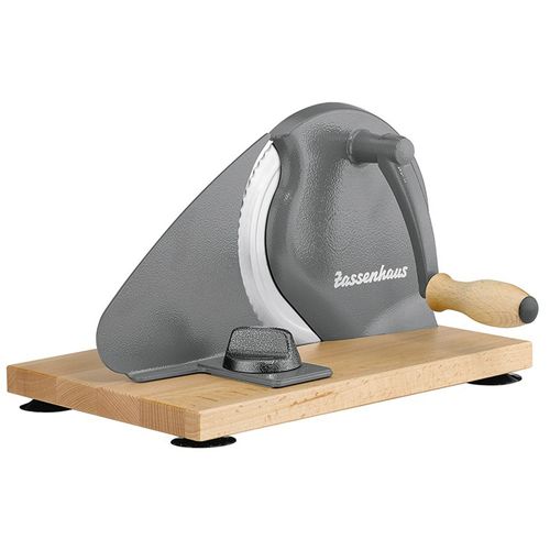 Zassenhaus Brotschneidemaschine manuell grau