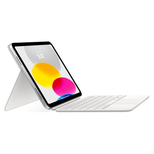Apple Magic Keyboard für das Apple iPad 11 (2025) 11 Zoll A16 / iPad 10 (2022) 10,9 Zoll – QWERTY / NL – Weiß
