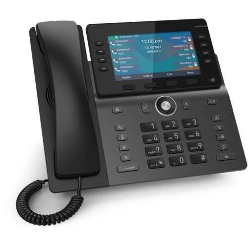 Snom M58, IP-Telefon, Schwarz, 200 Eintragungen, 1.88 - 1.9 GHz, TFT, 12,7 cm (5")