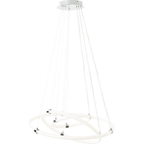 LED Hängelampe, Fernbedienung, CCT, 150 cm Höhe, Ø 79 cm, 8000 lm