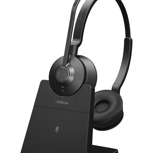 Jabra Engage 45 SE Headset Schnurloses Headset Büro/Zentrale Call Center Schwarz