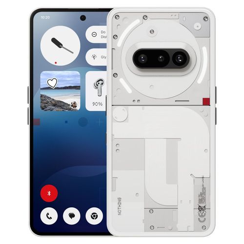 Nothing Phone (3a), 17,2 cm (6.77"), 12 GB, 256 GB, 50 MP, Android 15, Weiß
