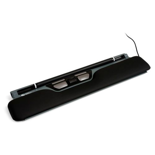 BakkerElkhuizen ErgoSlider+, Beidhändig, Laser, 1600 DPI, Schwarz, Grau, Gelb
