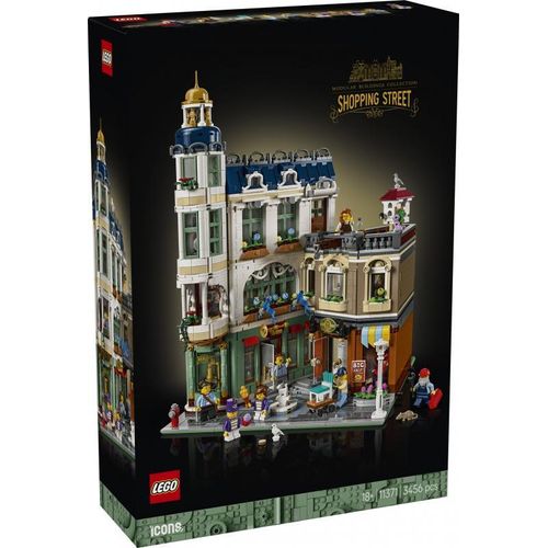 LEGO ICONS Einkaufsmeile, Bausatz, 18 Jahr(e), Kunststoff, 3456 Stück(e), 3,89 kg