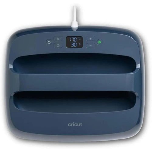 Cricut EasyPress SE, Blau, Weiß, 300 x 250 mm, 205 °C, Weiß, 4,14 kg, 421 mm