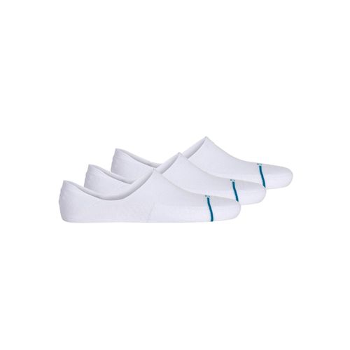 Sneakersocken STANCE "Socken Icon No Show Sneakersocken 3er Pack", Herren, Gr. 38-42, weiß, Obermaterial: 55% Baumwolle CO. 41% Nylon NY. 4% Elasthan EL., Socken Sneakersocken