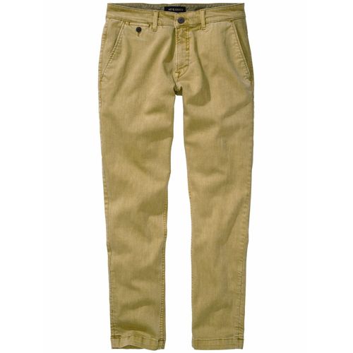 Mey & Edlich Herren Denim-DNA-Chino Gelb 98 % Baumwolle (Rohstoff aus kontrolliert biologischem Anbau), 2 % Elasthan