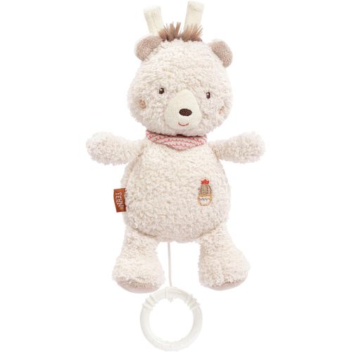 Spieluhr FEHN "Peru, Bär", grau (ecru, wollweiß), Spieluhren, BabyH:21cm, Plüsch, H:21cm