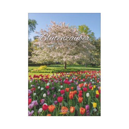 Korsch Bildkalender Blütenzauber 2027, Fotos von Blumen und Pflanzen, L 235 x B 335 x H 2 mm, farbig