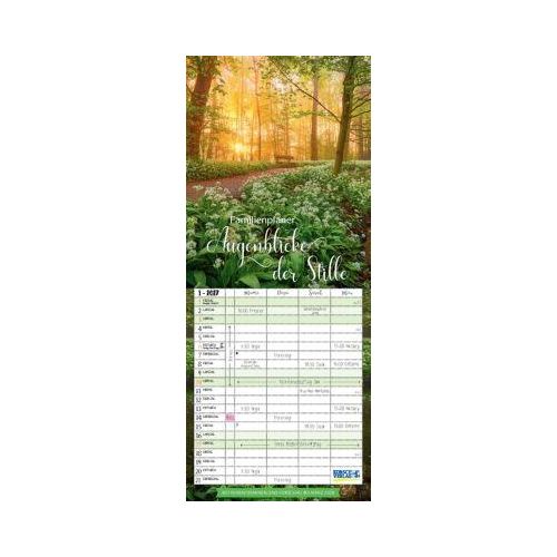 Korsch Bildkalender Augenblicke der Stille 2027, Panoramafotos, 4 Notizspalten, Ferientermine, Vorschau bis März 2028, L 190 x B 460 x H 5 mm, farbig