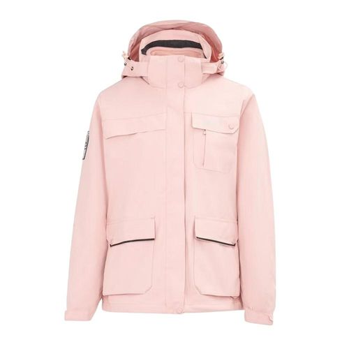 Gelert Dames Winddichte 3-in-1 Waterdichte Jas (Roze)