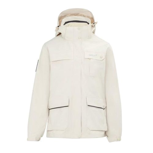 Gelert Dames Winddichte 3-in-1 Waterdichte Jas (Khaki Groen)