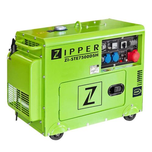 Zipper ZI-STE7500DSH, 5700 W, 230 V, 14,5 l, Diesel, Elektronisch, 50 Hz