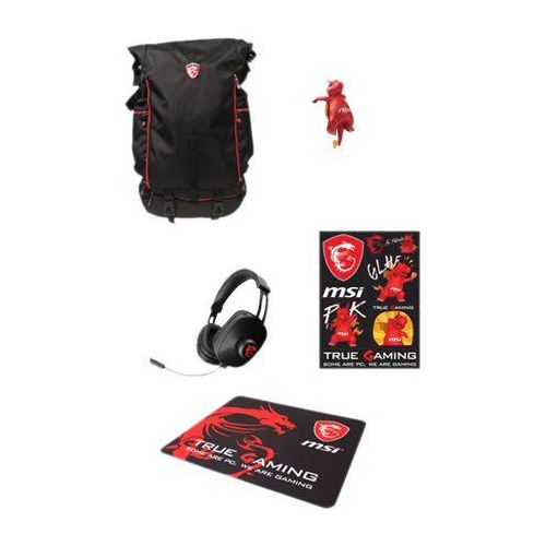 MSI GT Gaming Xmas Pack 2017, Rucksack, 39,6 cm (15.6")