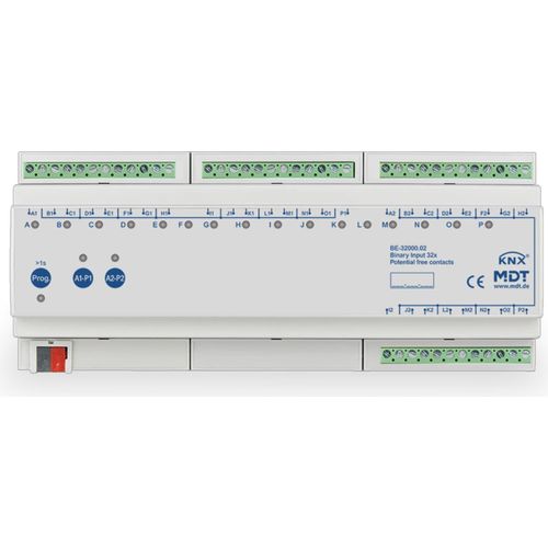 MDT KNX Binäreingang 32fach potentialfrei REG, 1 Stk.