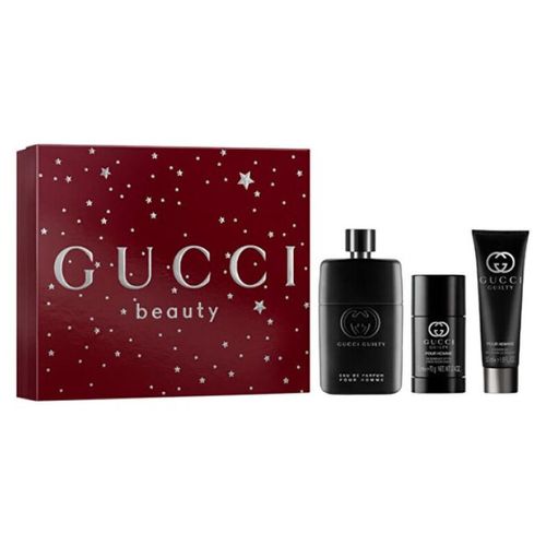 Guilty Pour Homme Eau de Parfum - EDP 90 ml + Sprchový Gel 50 ml + Tuhý Deodorant 75 ml