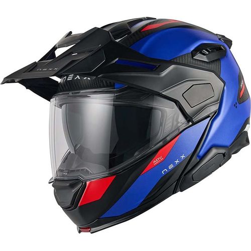 NEXX Helmet X.LFC TERRA CARBON BLUE.RED MT (66-3XL)