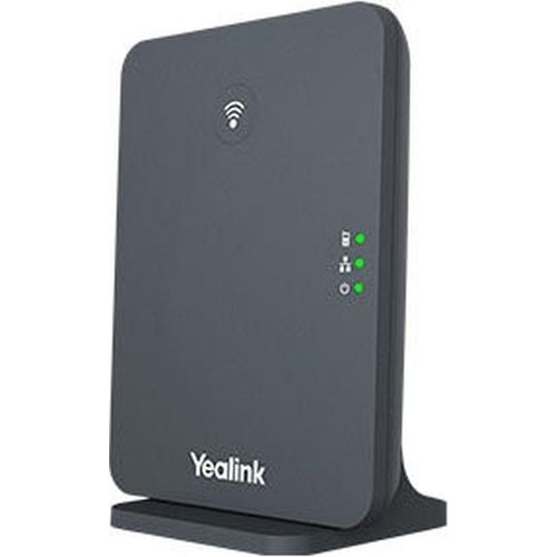 Yealink W79P, IP-Mobiltelefon, Schwarz, Kabelloses Mobilteil, Tisch/Wand, 50 m, 300 m