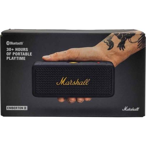 Marshall Emberton II Bluetooth Lautsprecher schwarz