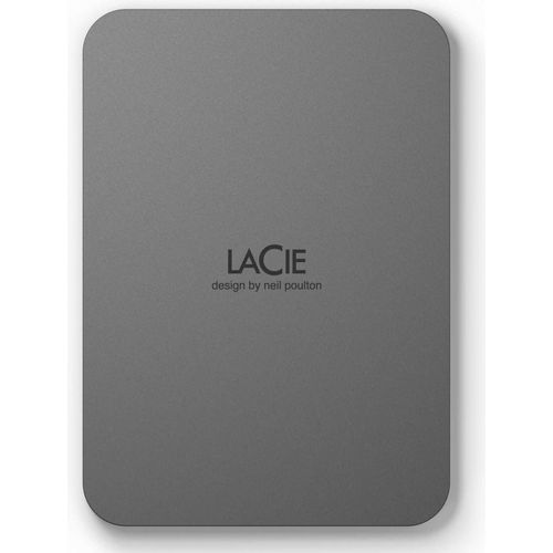 LaCie Mobile Drive Secure, 4 TB, 3.2 Gen 1 (3.1 Gen 1), Grau