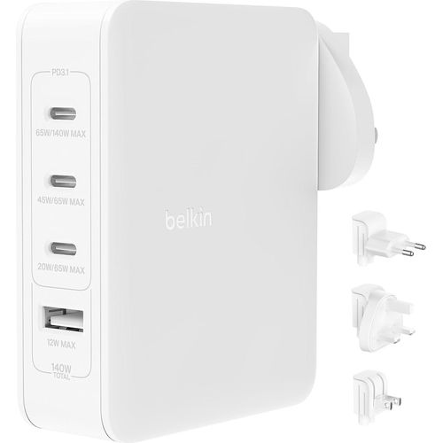 Belkin BoostCharge Pro, Drinnen, AC, Weiß