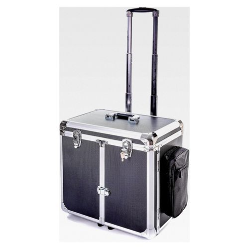 Fusspflegekoffer für mobile Fußpflege Trolley in Schwarz