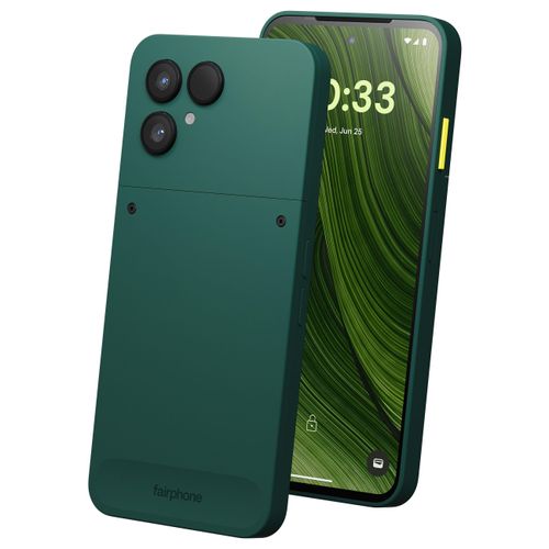 Fairphone The (Gen 6), 16 cm (6.31"), 8 GB, 256 GB, 50 MP, Android 15, Grün