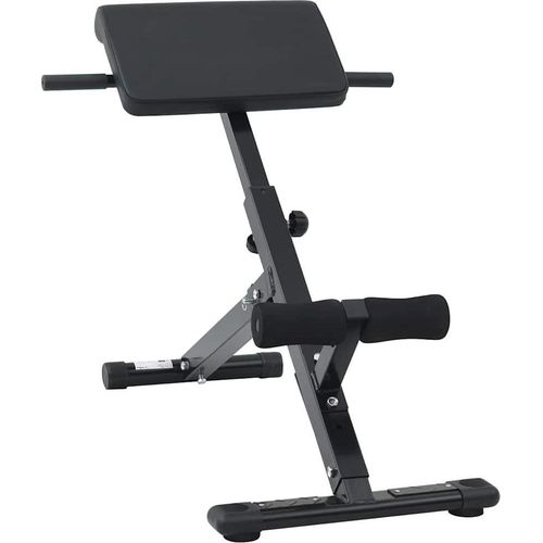 Hyperextensionsbank Schwarz 100,5 x 70 x 78 cm
