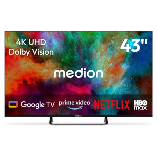 MEDION 108 cm (43 Zoll) Fernseher 4K Smart TV - MD 843401