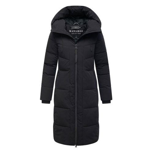 Navahoo dames wintermantel SCHOKOKUSS – elegant, warm & functioneel