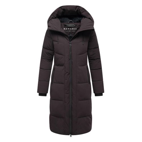 Navahoo dames wintermantel SCHOKOKUSS – elegant, warm & functioneel
