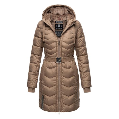 Navahoo Alpenveilchen dames winter gewatteerde jas – Warm, lang & stijlvol