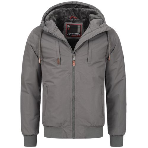 Alessandro Salvarini heren winterjas AS-320 met teddyvoering & capuchon – warm & stoer