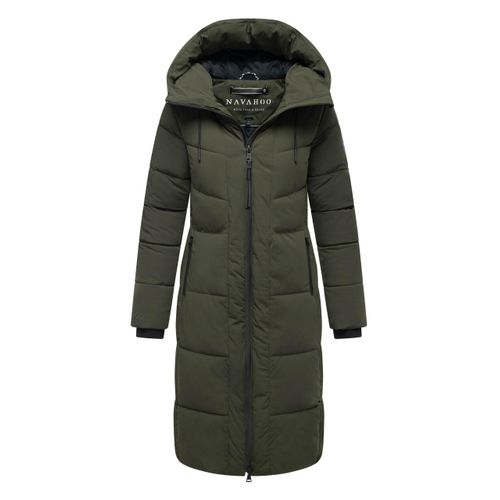 Navahoo dames wintermantel SCHOKOKUSS – elegant, warm & functioneel