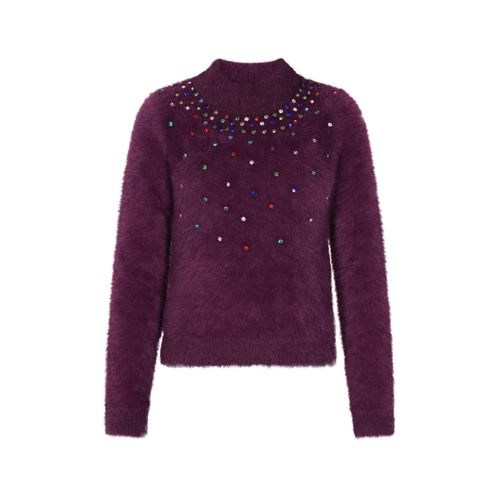 Faina Jumper Dames pruim