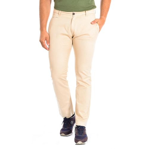 Lange broek met rechte snit en zomen TMT014-TL121 voor heren