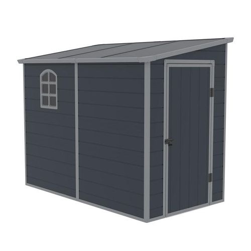 Westmann Kunststof aanbouw tuinschuur hortus l -248x134x194cm -