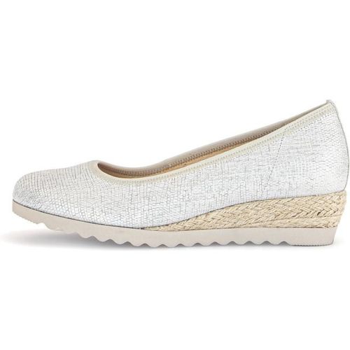 Gabor 42.641.80 lizard bianco/oro