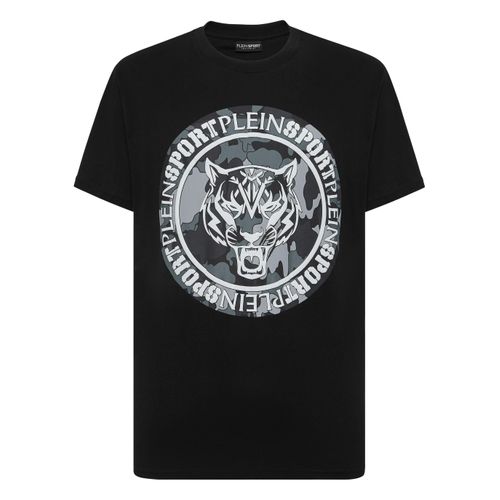 T-Shirt Ronde Hals Carbon Tiger