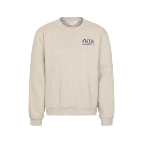 Mountain Warehouse Heren Sweatshirt Regionaal Londen (Crème)