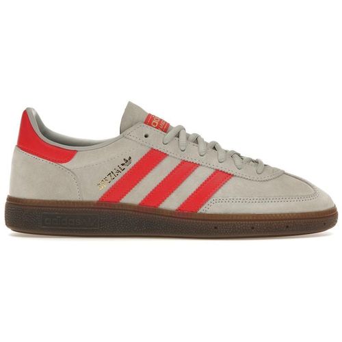 adidas Handball Spezial Grey Hi-Res Red - EU 39 1/3