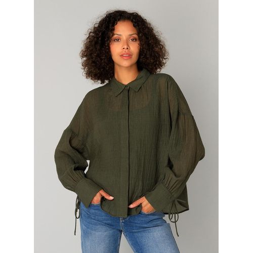 YEST Coralie Tops Army Green