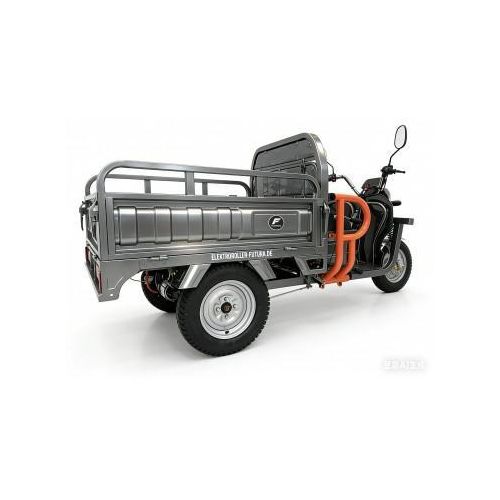 Futura Rhino Plus Elektro-Lastendreirad 45 km/h Straßenzulassung - 72V/45Ah Blei-Gel-Akku, 70 km Reichweite, 500 kg Zuladung, AM-Fuehrerschein – von Elektroroller Futura