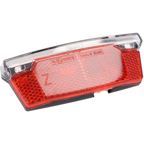 Fahrrad-Rücklicht FISCHER FAHRRAD "Dynamo LED-Rücklicht STOP", schwarz, Fahrradlampen
