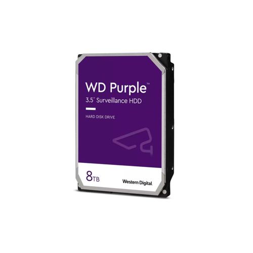 WESTERN DIGITAL interne HDD-Festplatte "Purple", ohne farbbezeichnung, 8 TB, Festplatten
