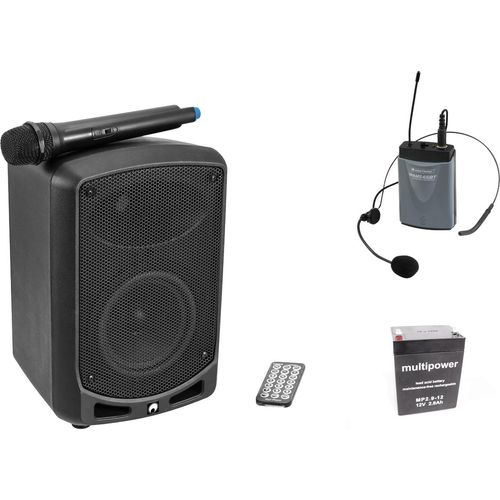 OMNITRONIC Set WAMS-65BT + Taschensender inkl. Headset + Akku
