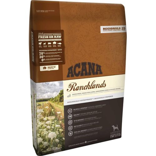 Acana Ranchland Hund mit höchstem Proteingehalt